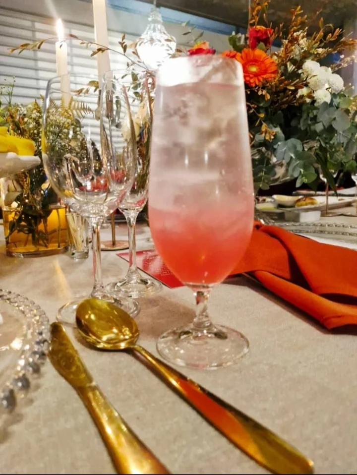 Elegant table setting with fine dining presentation